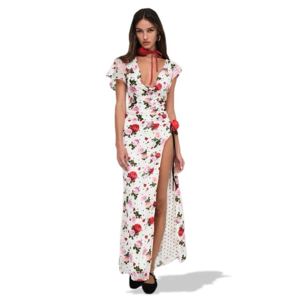 FOR LOVE AND LEMONS Maybelle Maxi Dress XS